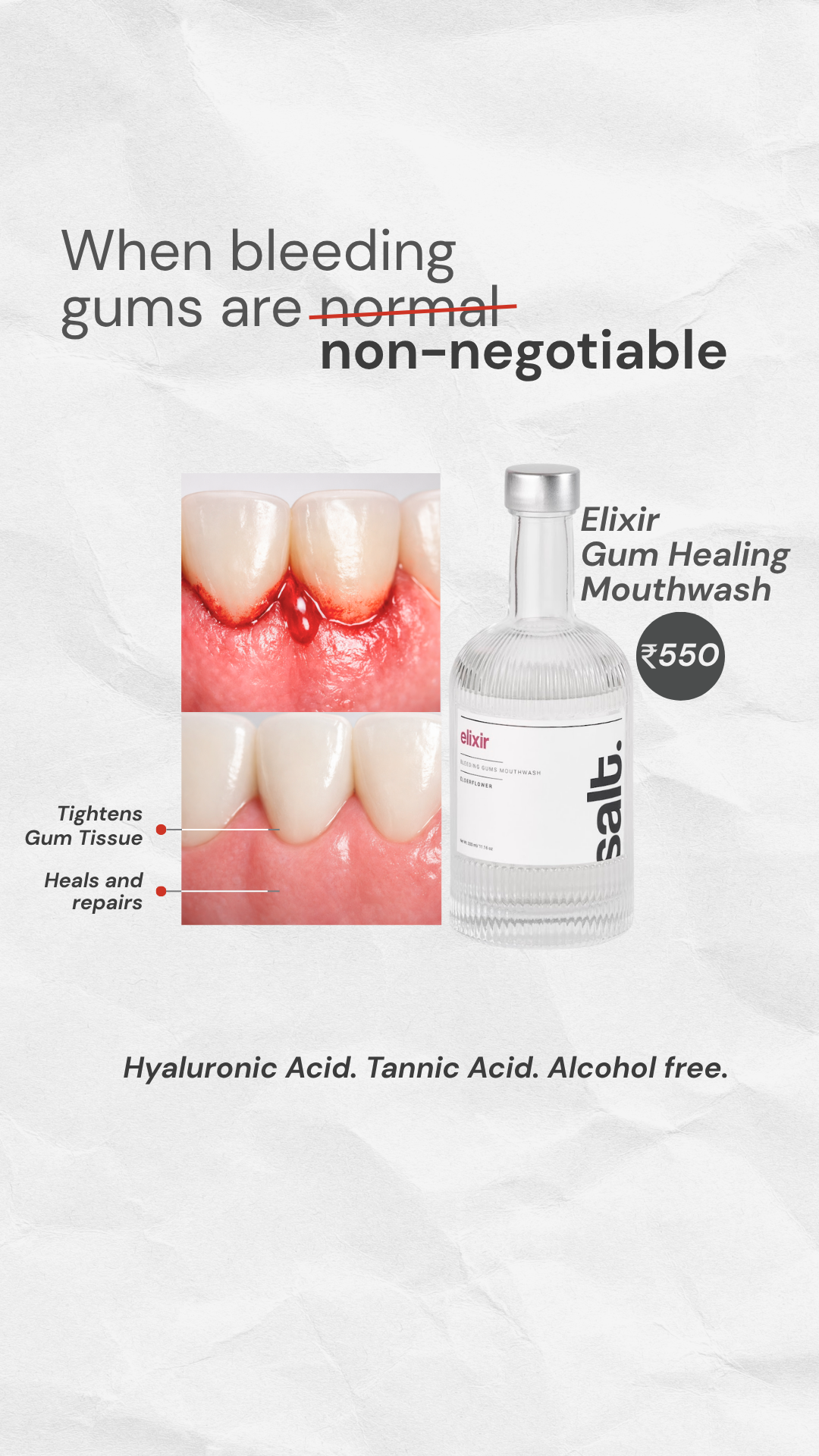 Salt Oral Care Facebook ad
