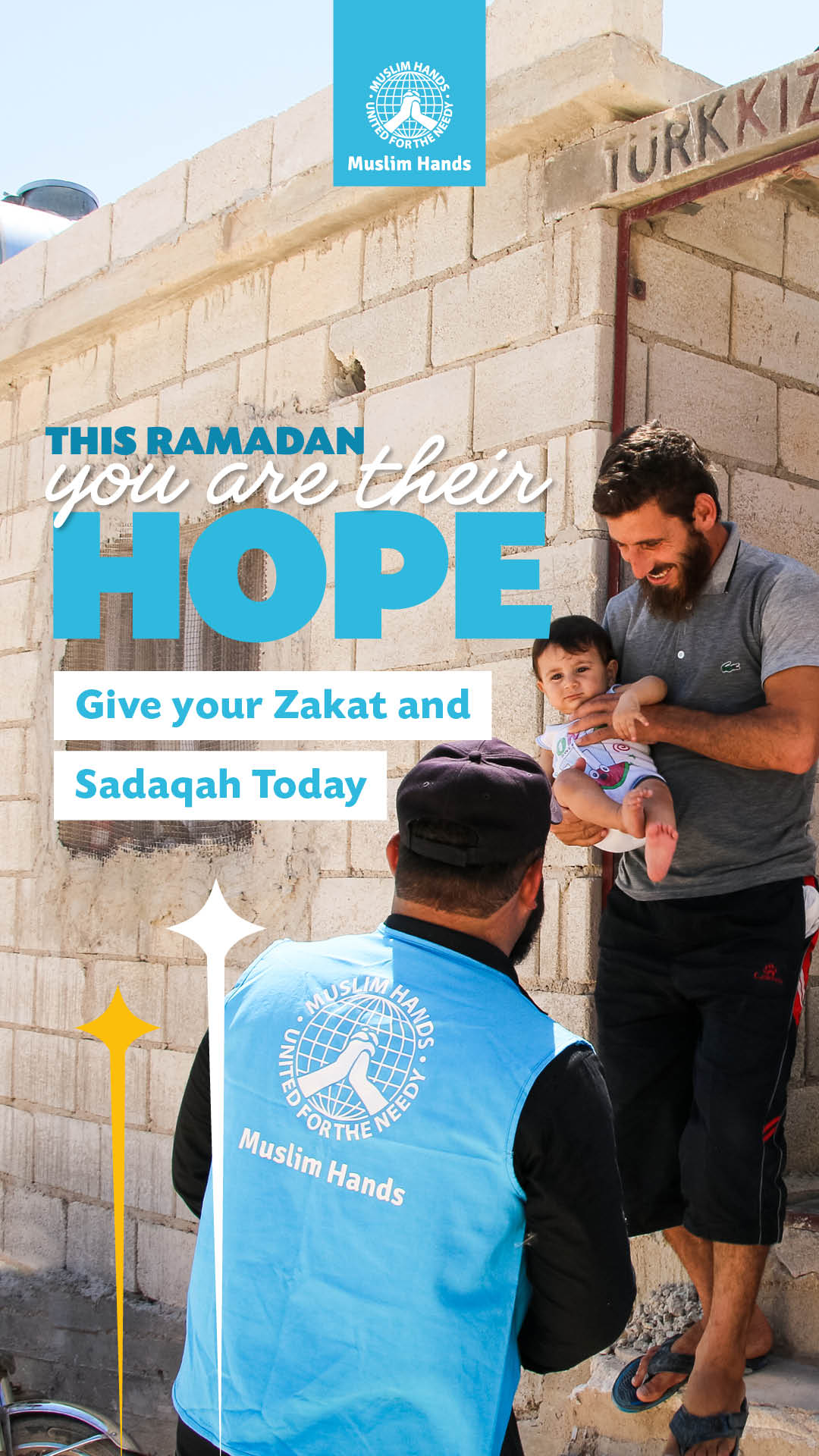 Muslim Hands Facebook ad