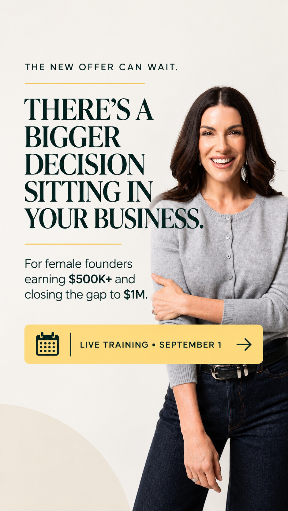 Amy Porterfield Facebook ad
