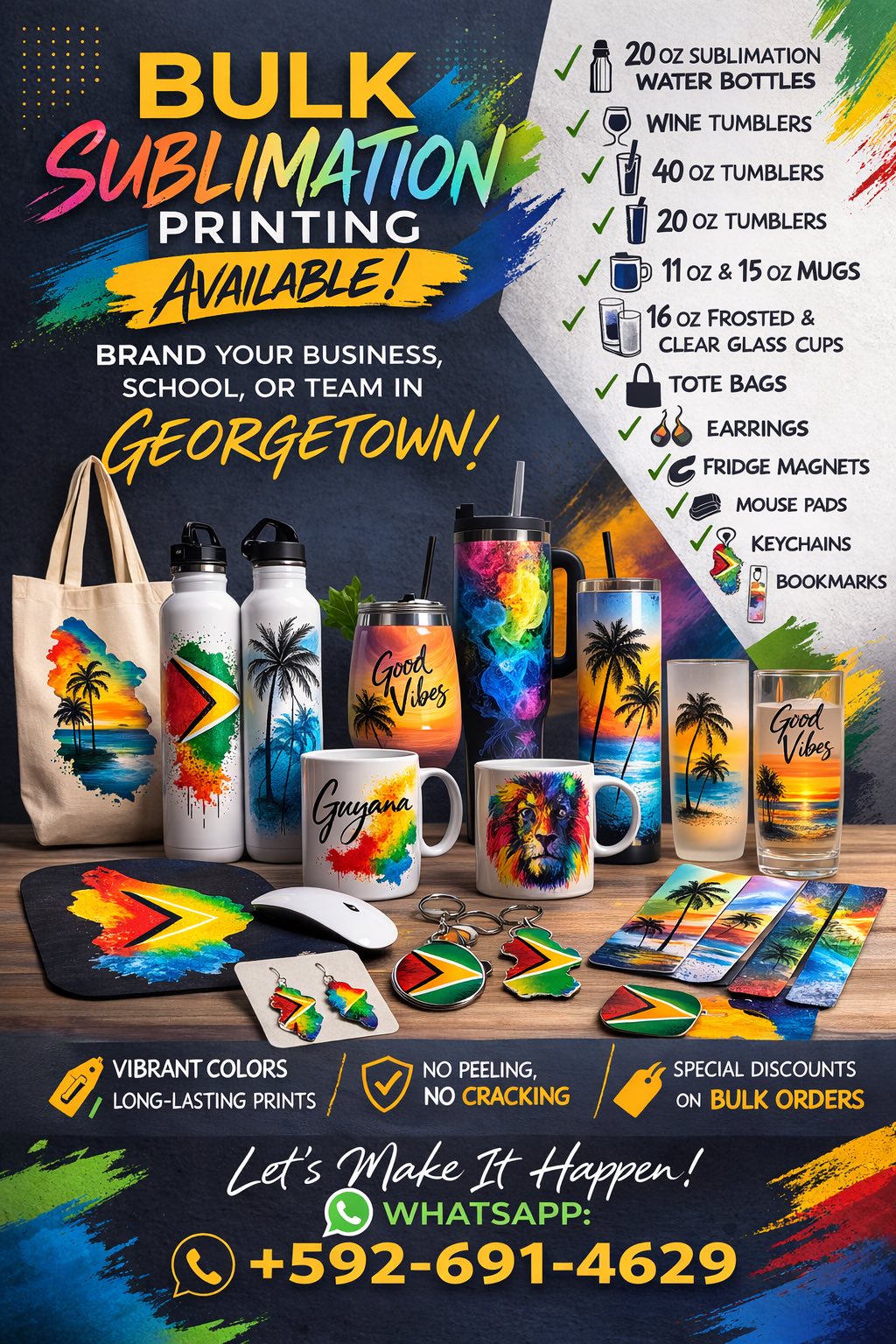 Uniquely Yours GY Facebook ad: BRANDING & GIFT GIVING MADE EASY & AFFORDABLE