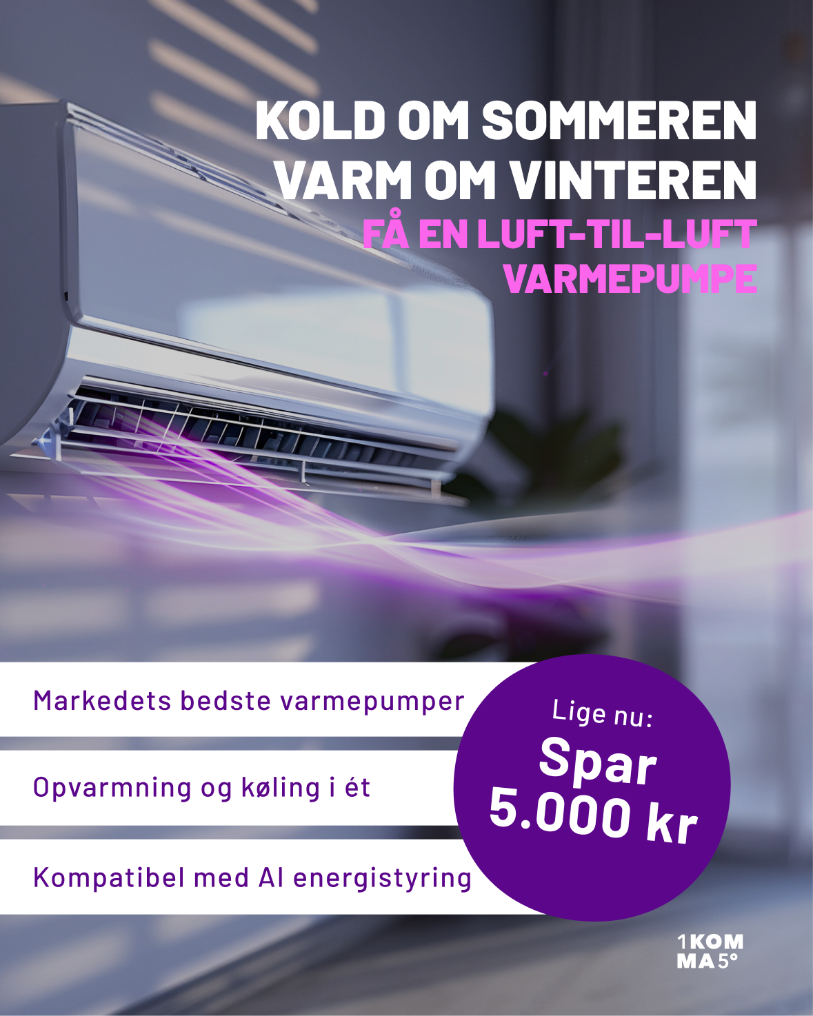 1komma5 Danmark Facebook ad from Jun 1, 2026