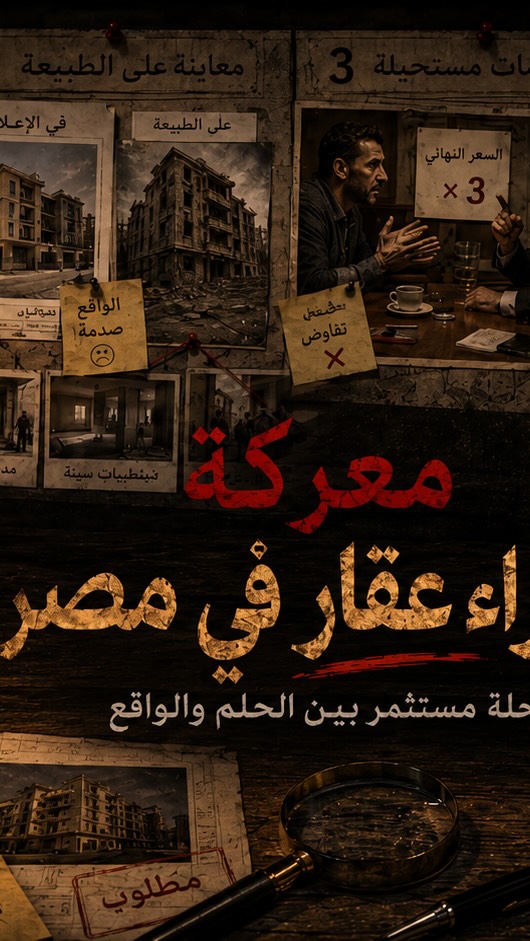 Belmazad Facebook ad: معركة شراء عقار في مصر