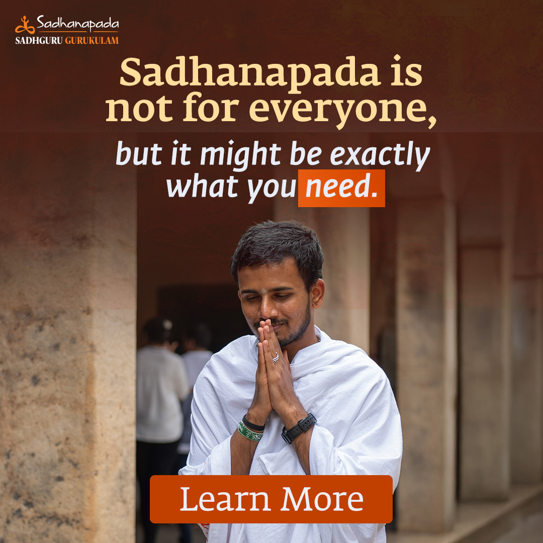 Isha Foundation Facebook ad