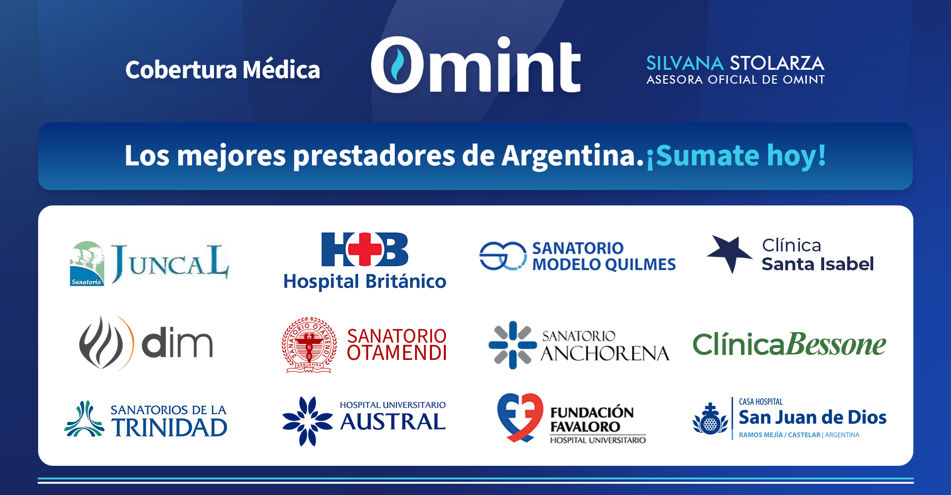 Asesora Comercial Omint Silvana Stolarza Facebook ad from Jan 2, 2025