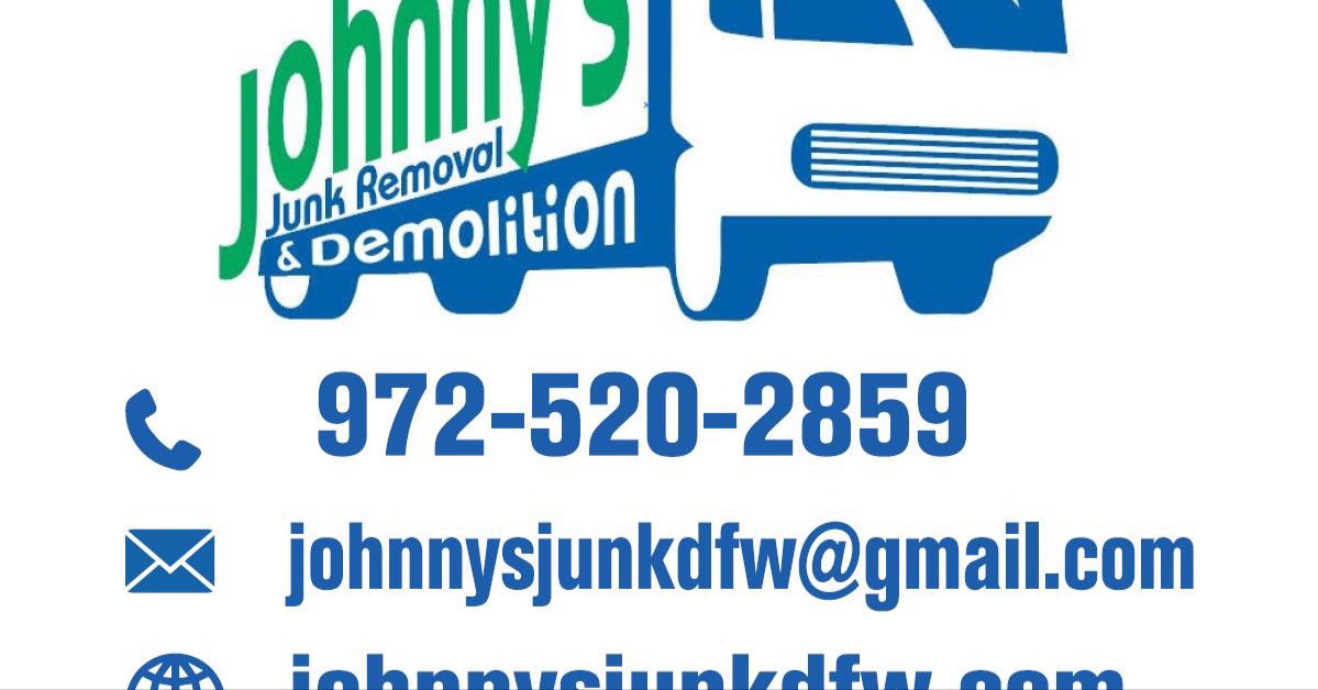 Johnnys Junk Removal and Demolition DFW Facebook ad: If You Got Junk, We Can Junk It.