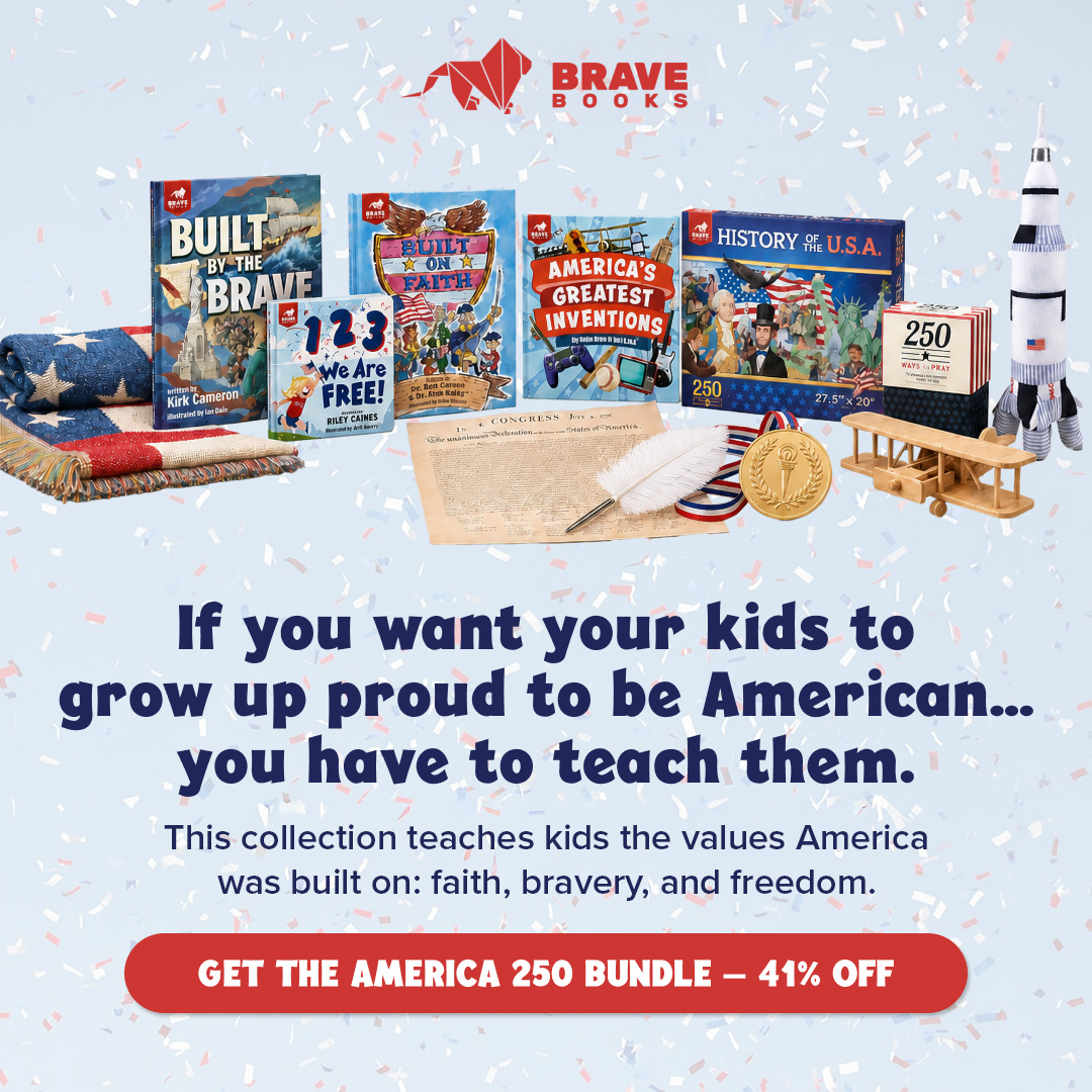 BRAVE Books Facebook ad