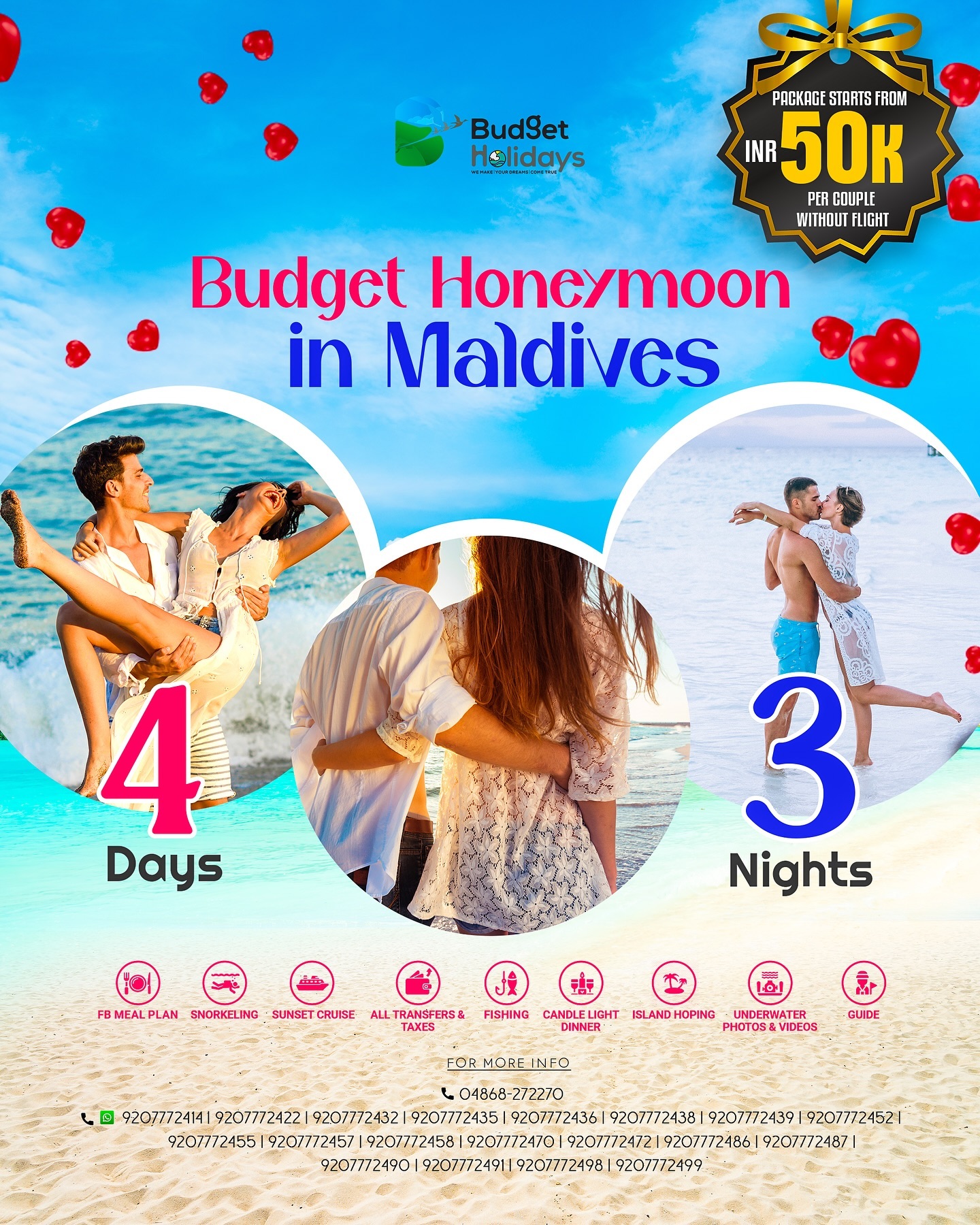 Budget Holidays7 Facebook ad