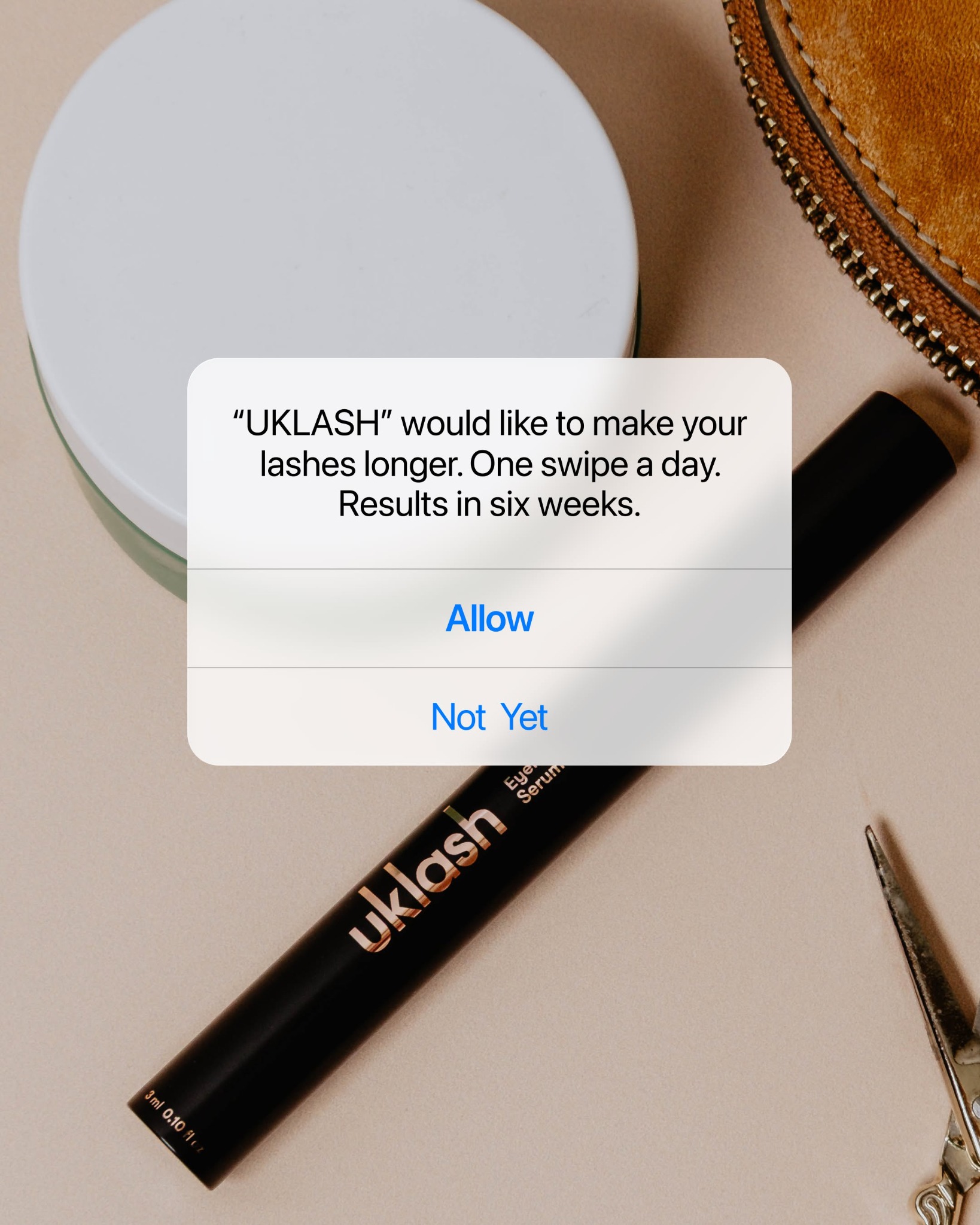 Uklash Facebook ad from Jul 10, 2026