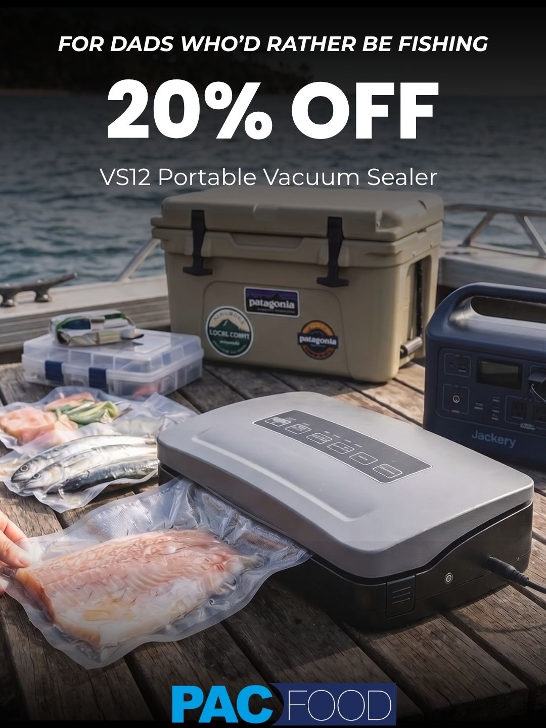 Pac Food Facebook ad: 20% OFF VS12 This September