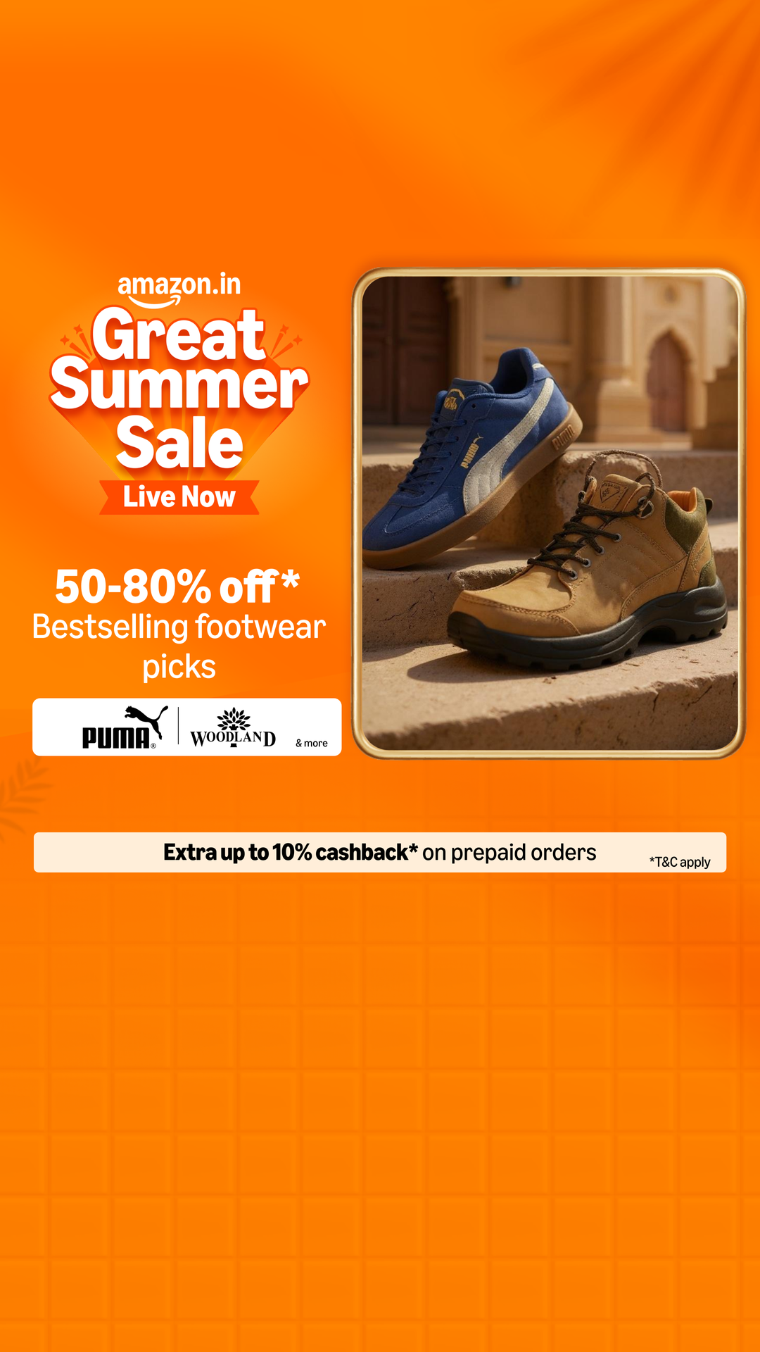 Amazon India Facebook ad