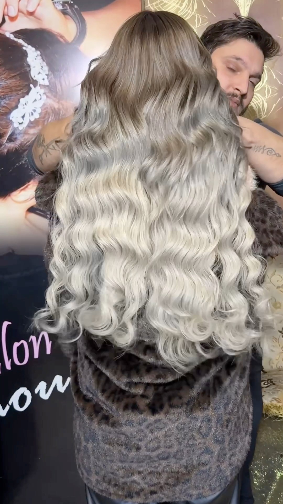 Hamouda hair stylist Facebook ad: دي. اللمعة والجمال اللي ما بينوصفوا!