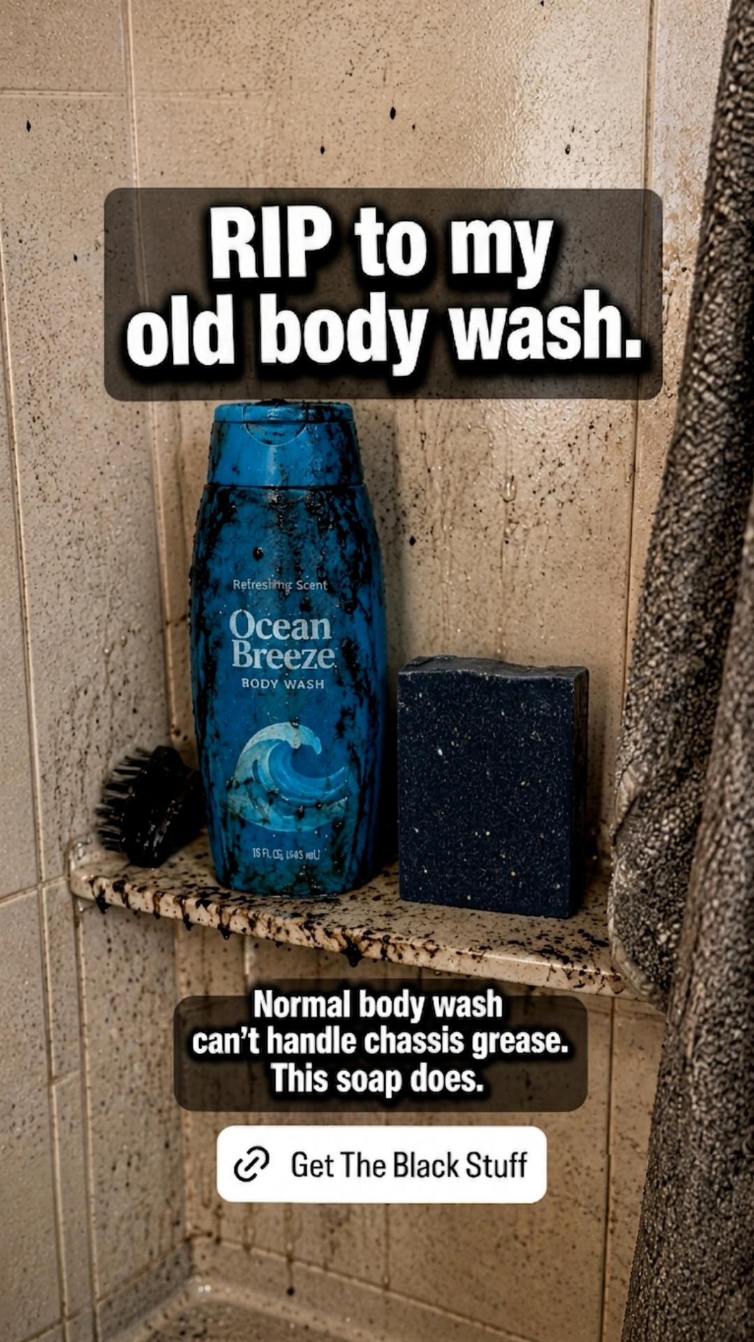 The Black Stuff Facebook ad