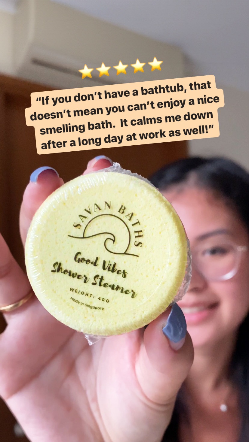 Savan Baths Facebook ad: It calms me down after a long day