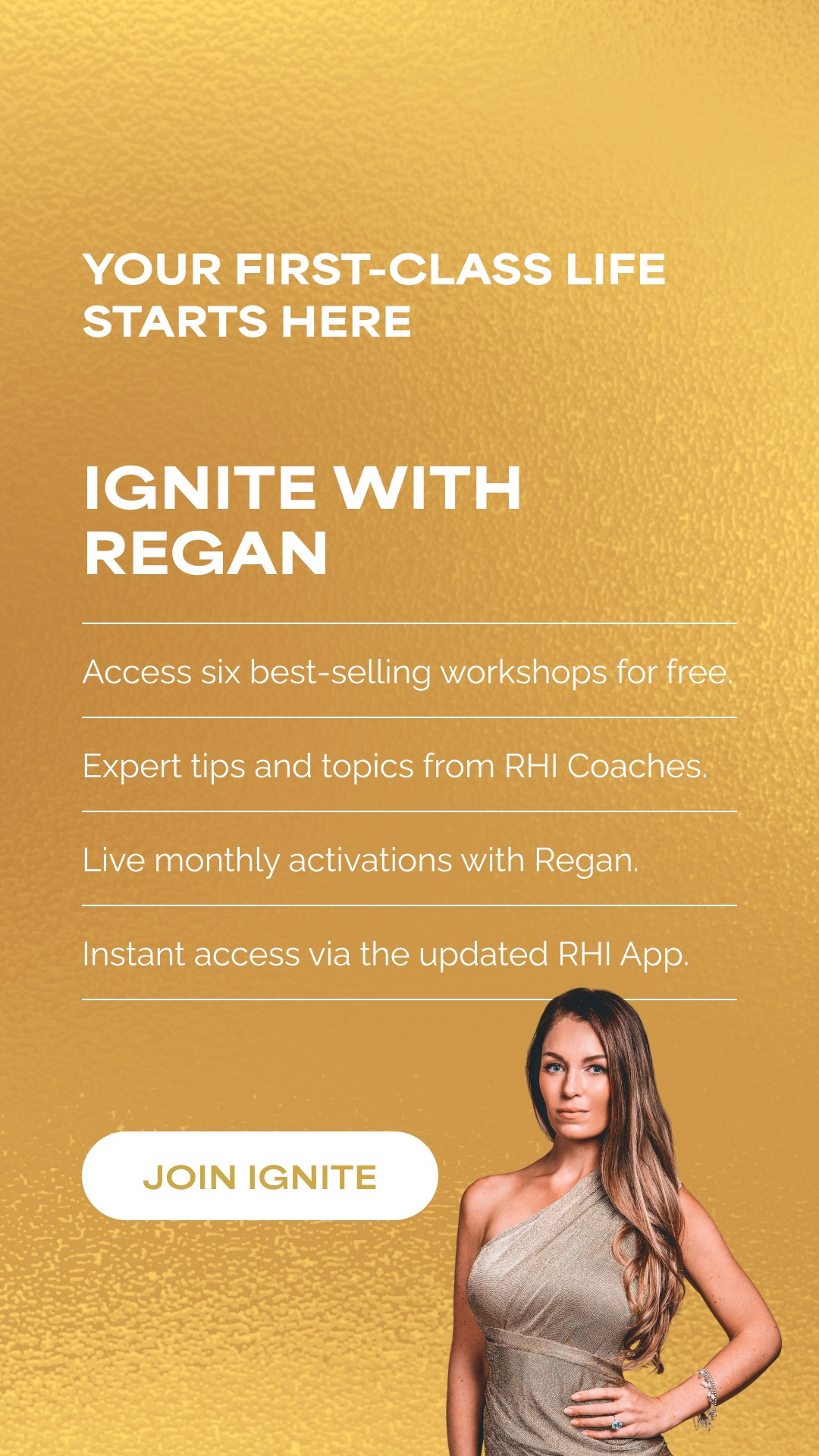 Regan Hillyer Facebook ad