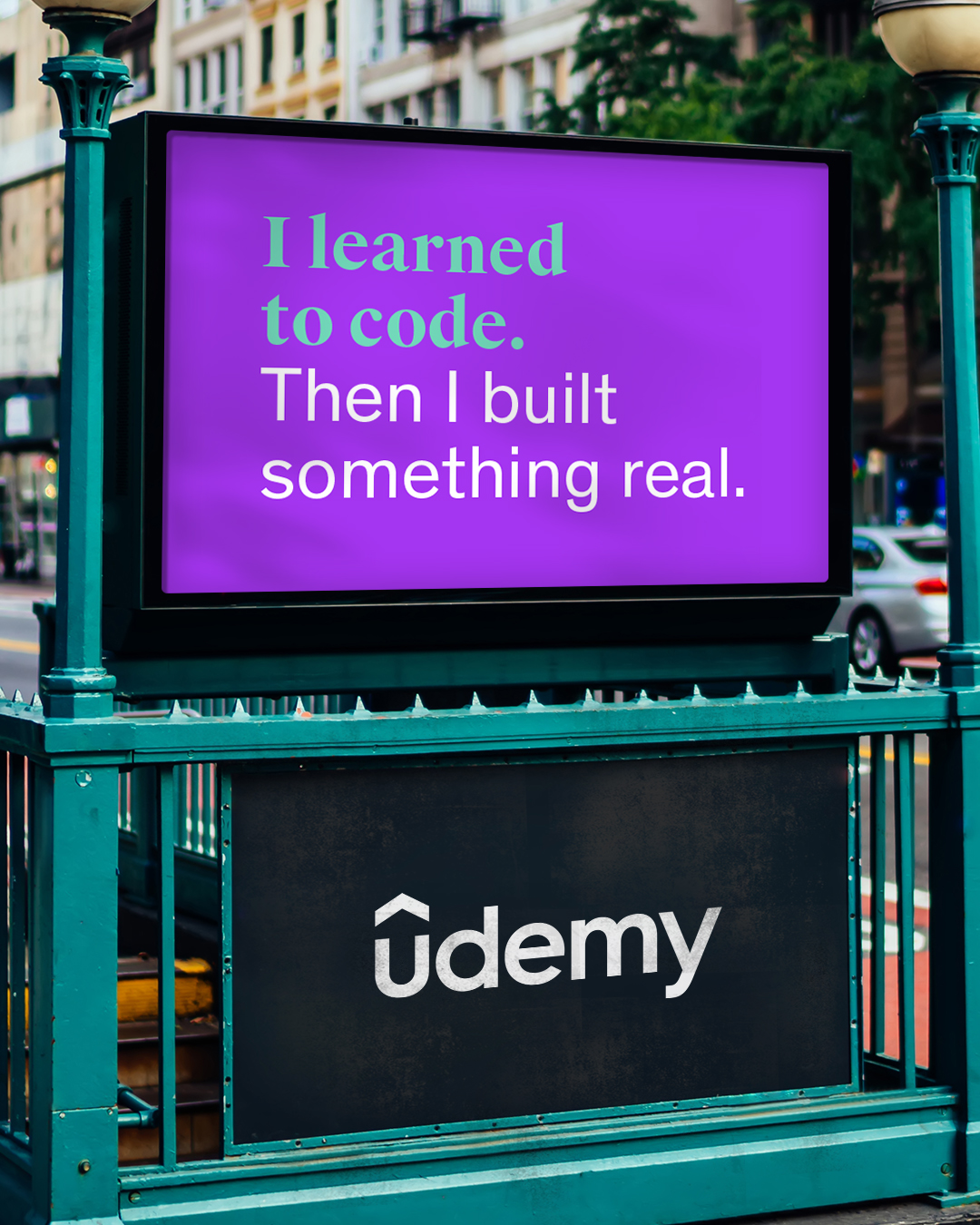 Udemy Facebook ad