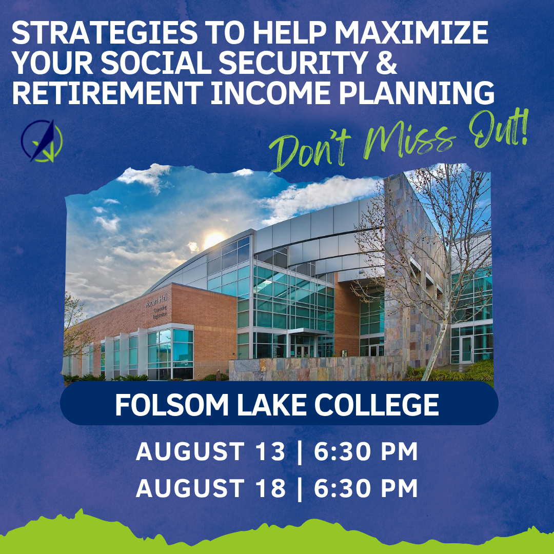 RSVP.org Facebook ad: MAXIMIZE SOCIAL SECURITY & RETIREMENT INCOME IN FOLSOM