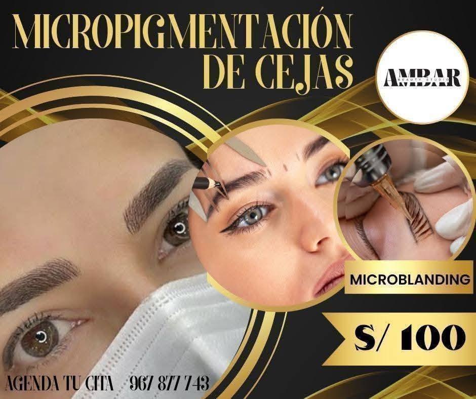Ambar Beauty Studio Facebook ad: ¡ATENCIÓN, TACNA!