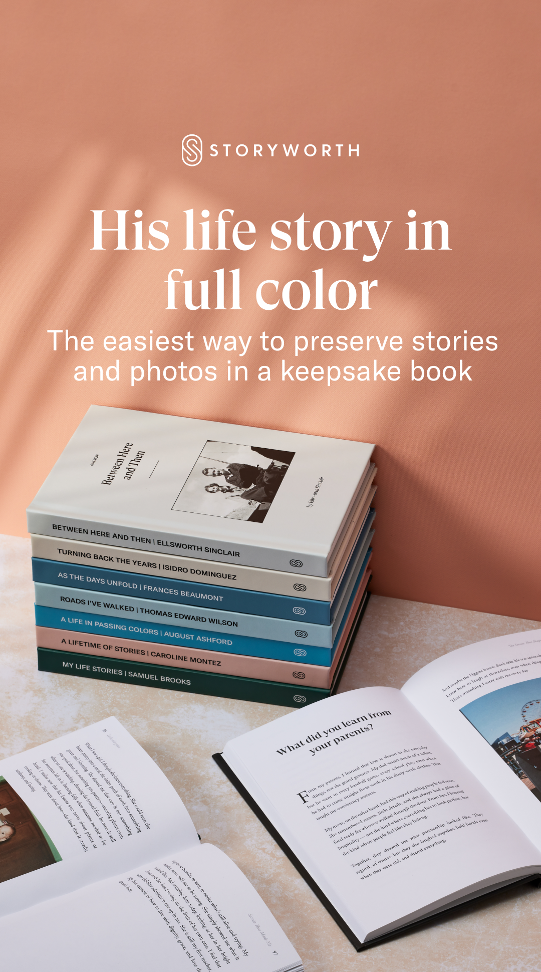 Storyworth Facebook ad