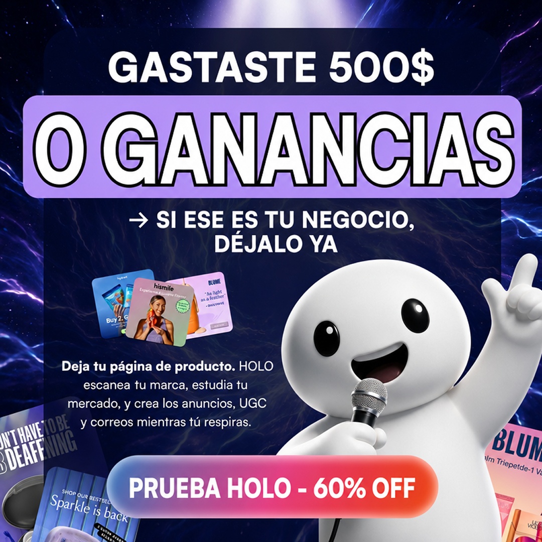 Holo Facebook ad