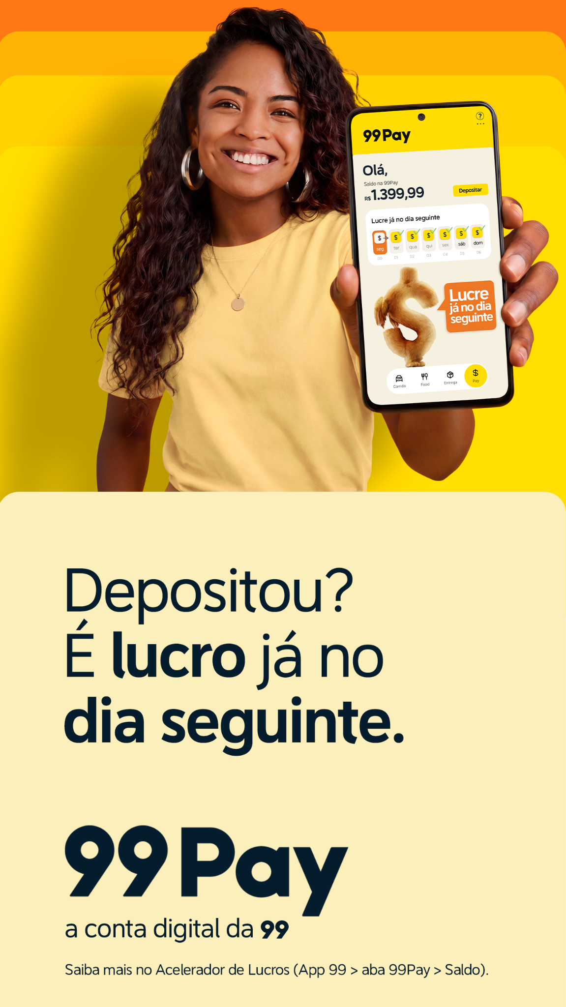 99Pay Facebook ad from Jul 28, 2026