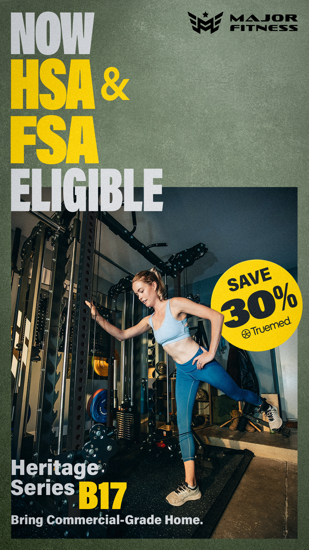 Major Fitness Facebook ad