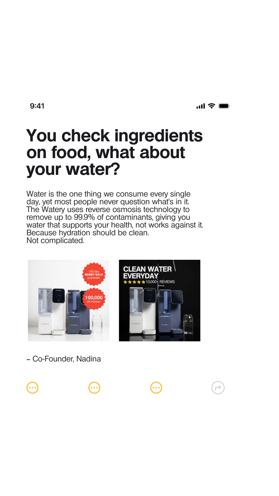 Milky Plant Facebook ad