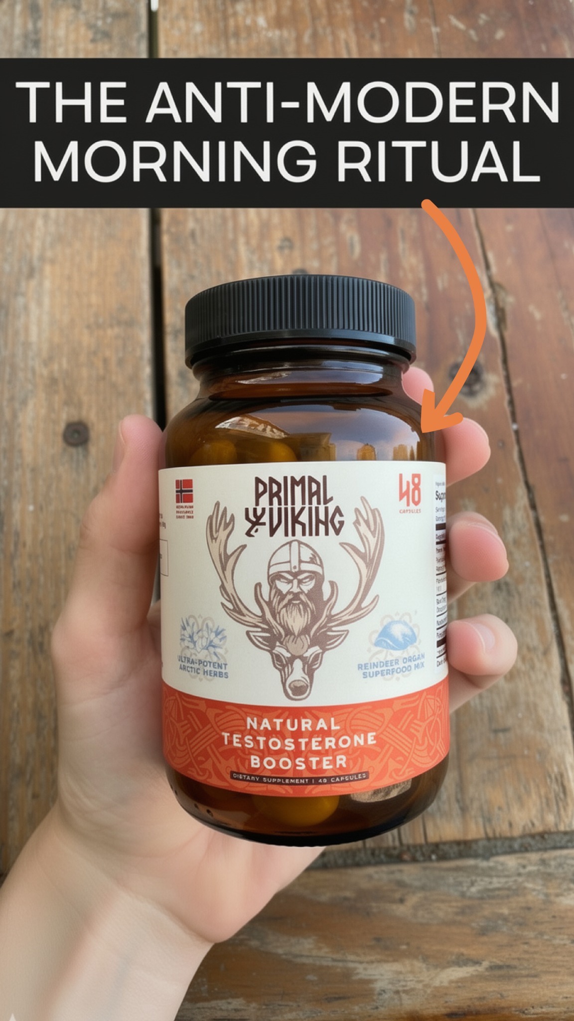 Primal Viking Facebook ad