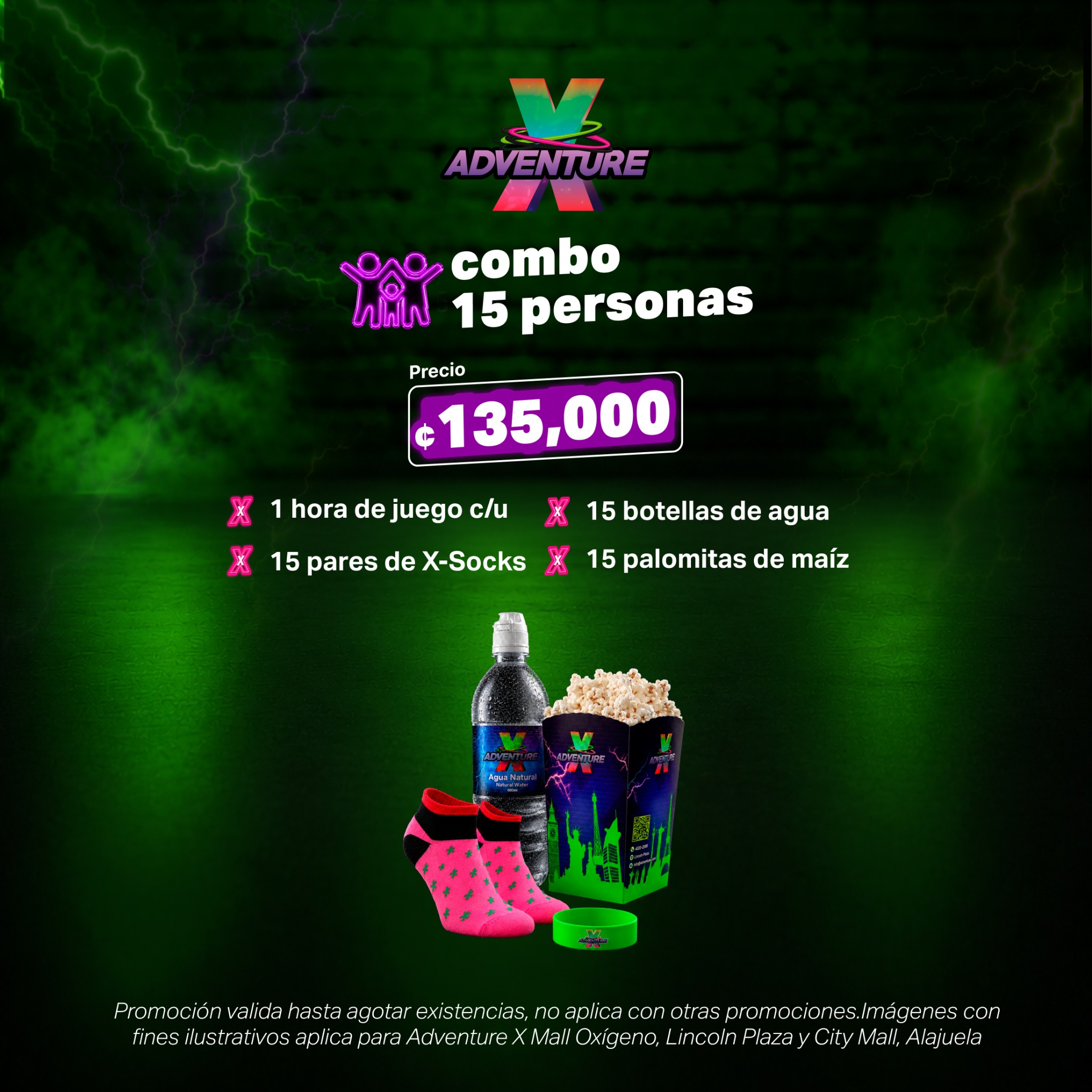 Adventure X Costa Rica Facebook ad