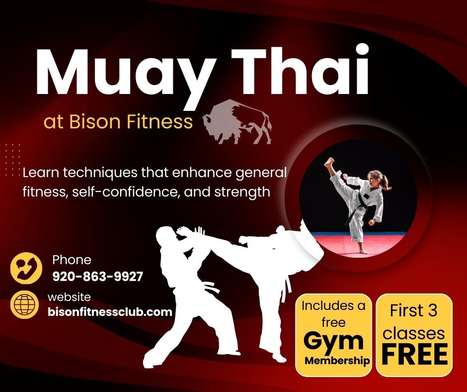 Bison Fitness Club Facebook ad: Martial Arts Classes
