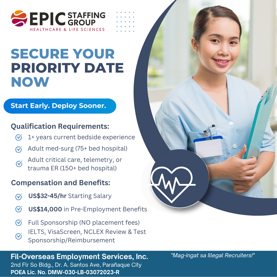 Fil-Overseas Employment Services, Inc. Facebook ad
