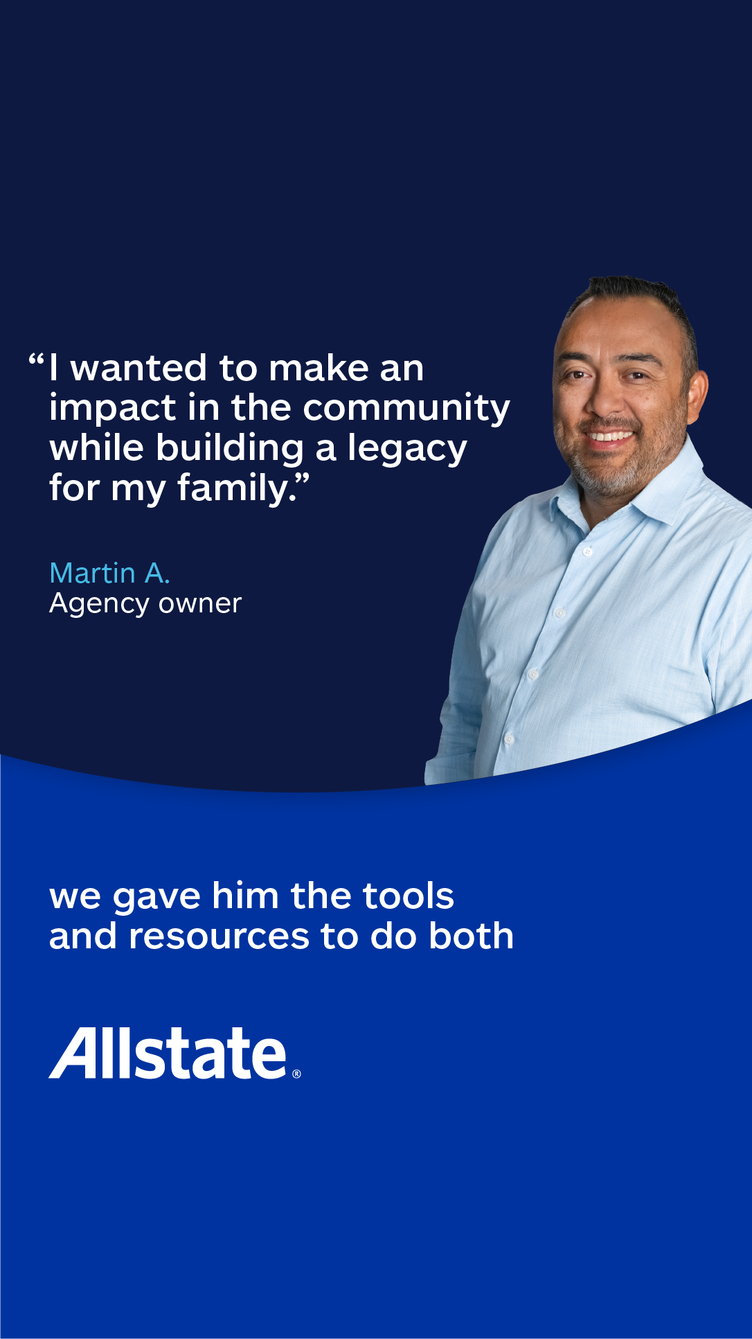 Allstate Facebook ad