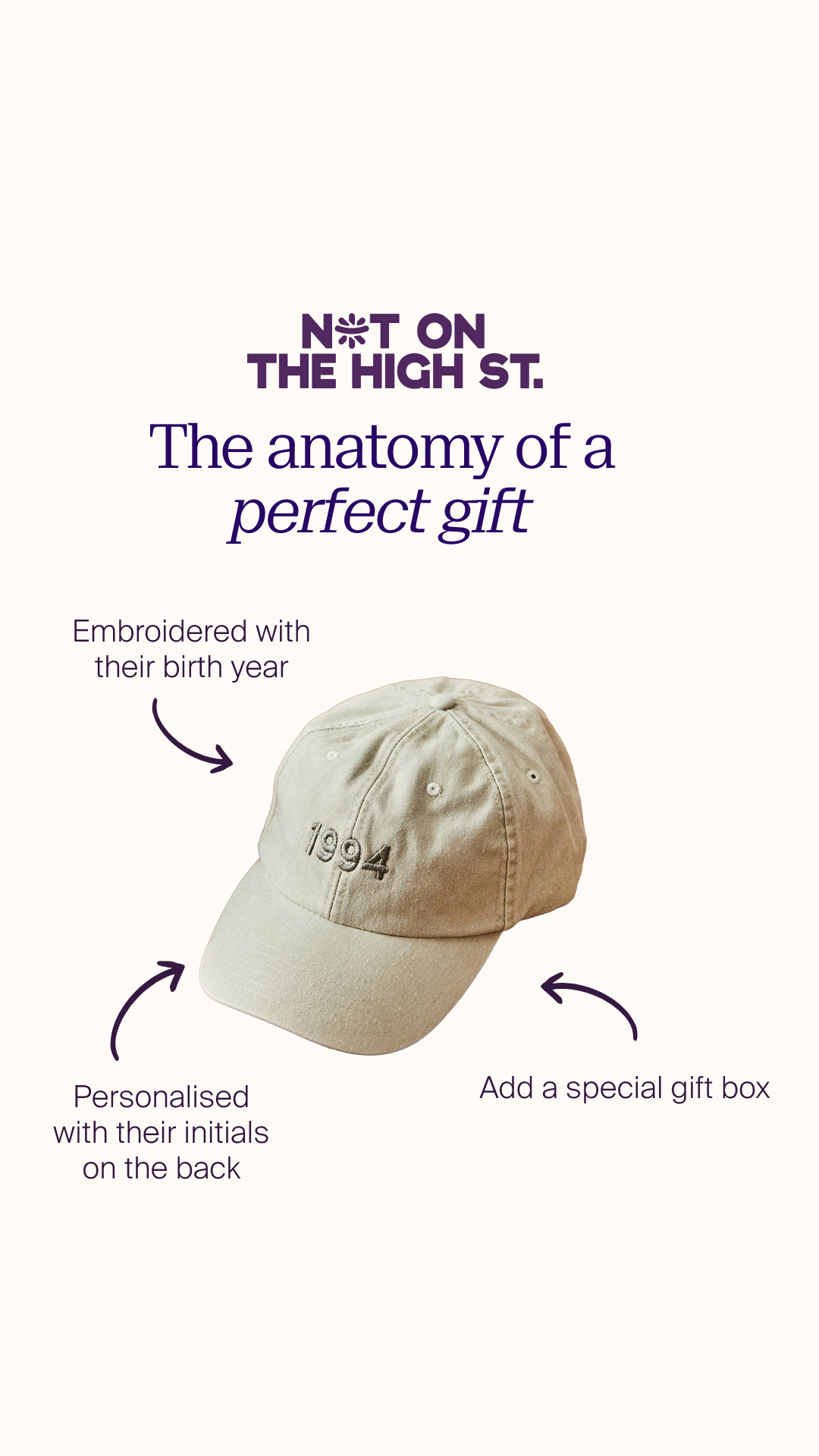notonthehighstreet Facebook ad