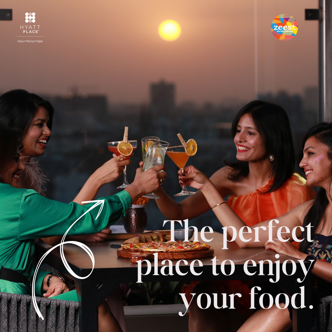 Hyatt Place Jaipur Malviya Nagar Facebook ad: Flavours crafted to your mood - every bite…
