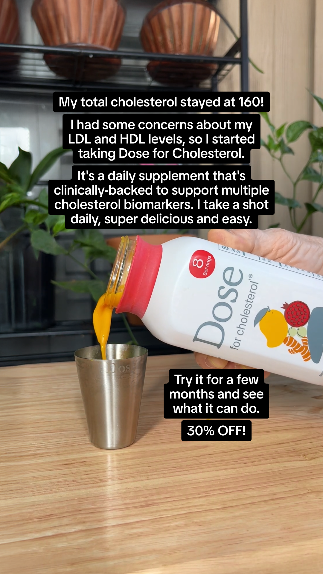 Dose for Cholesterol Facebook ad