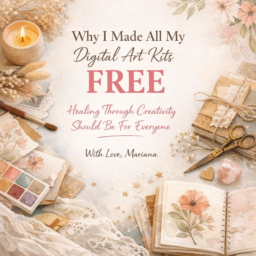 The Lost Drawer Society Facebook ad: Why I Made All My Digital Art Kits…