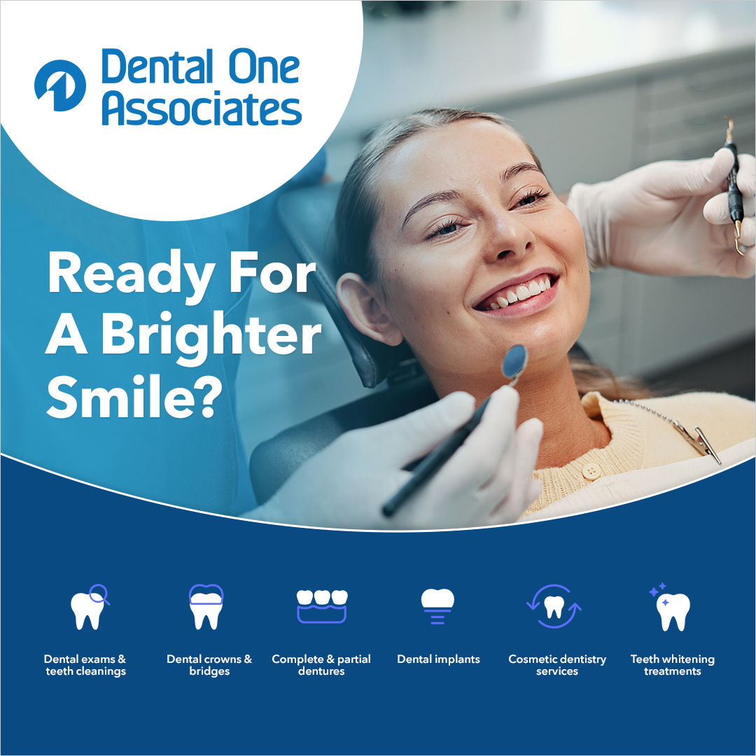 Dental One Associates of Maryland Facebook ad from Apr 1, 2026