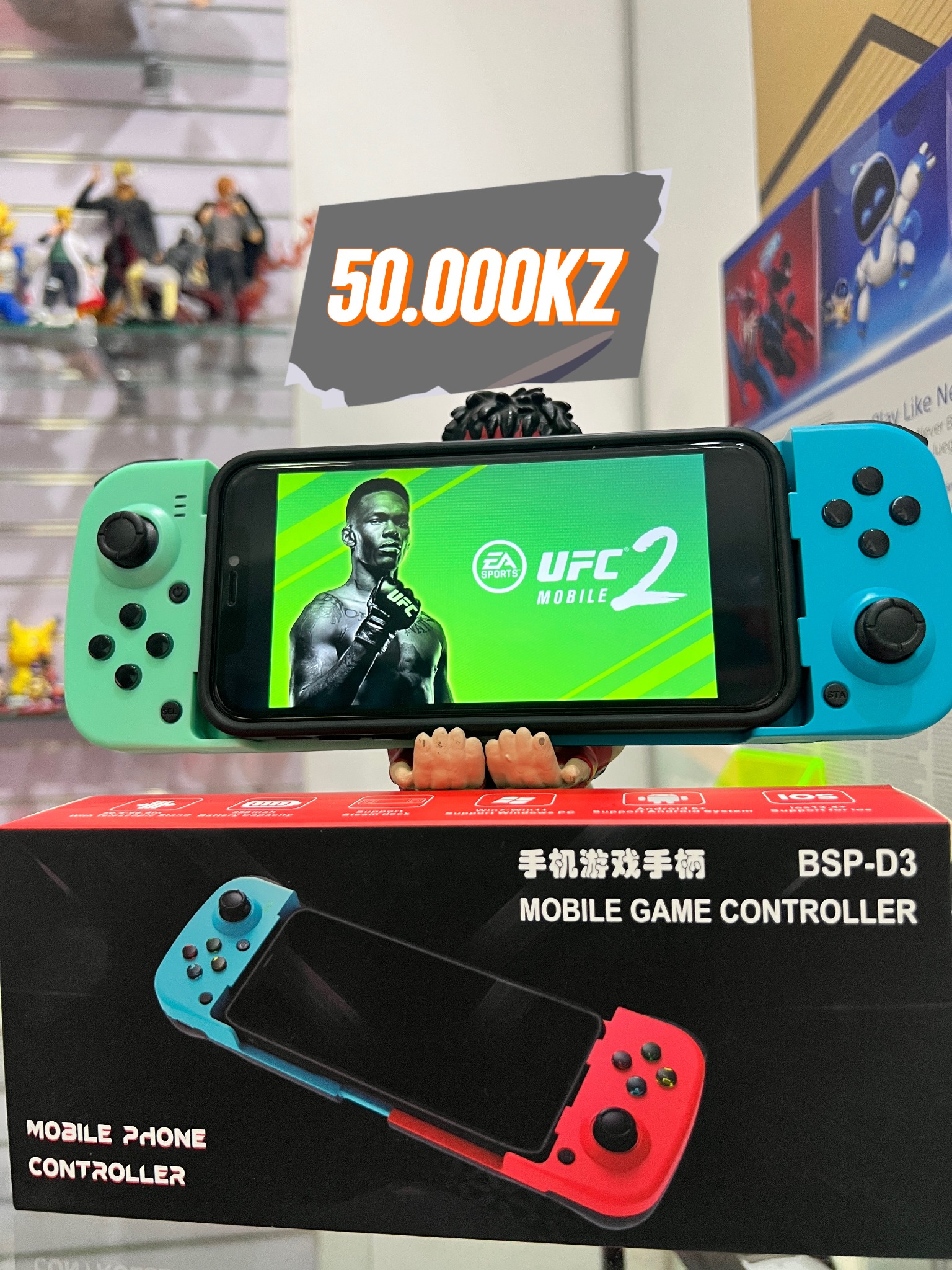 GameShop Angola Facebook ad: Transforma o Teu Telemóvel numa Consola