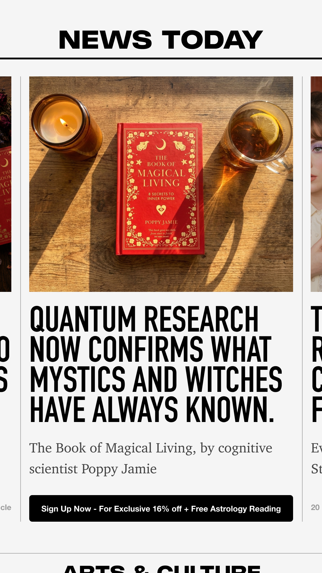 Poppy Jamie Facebook ad