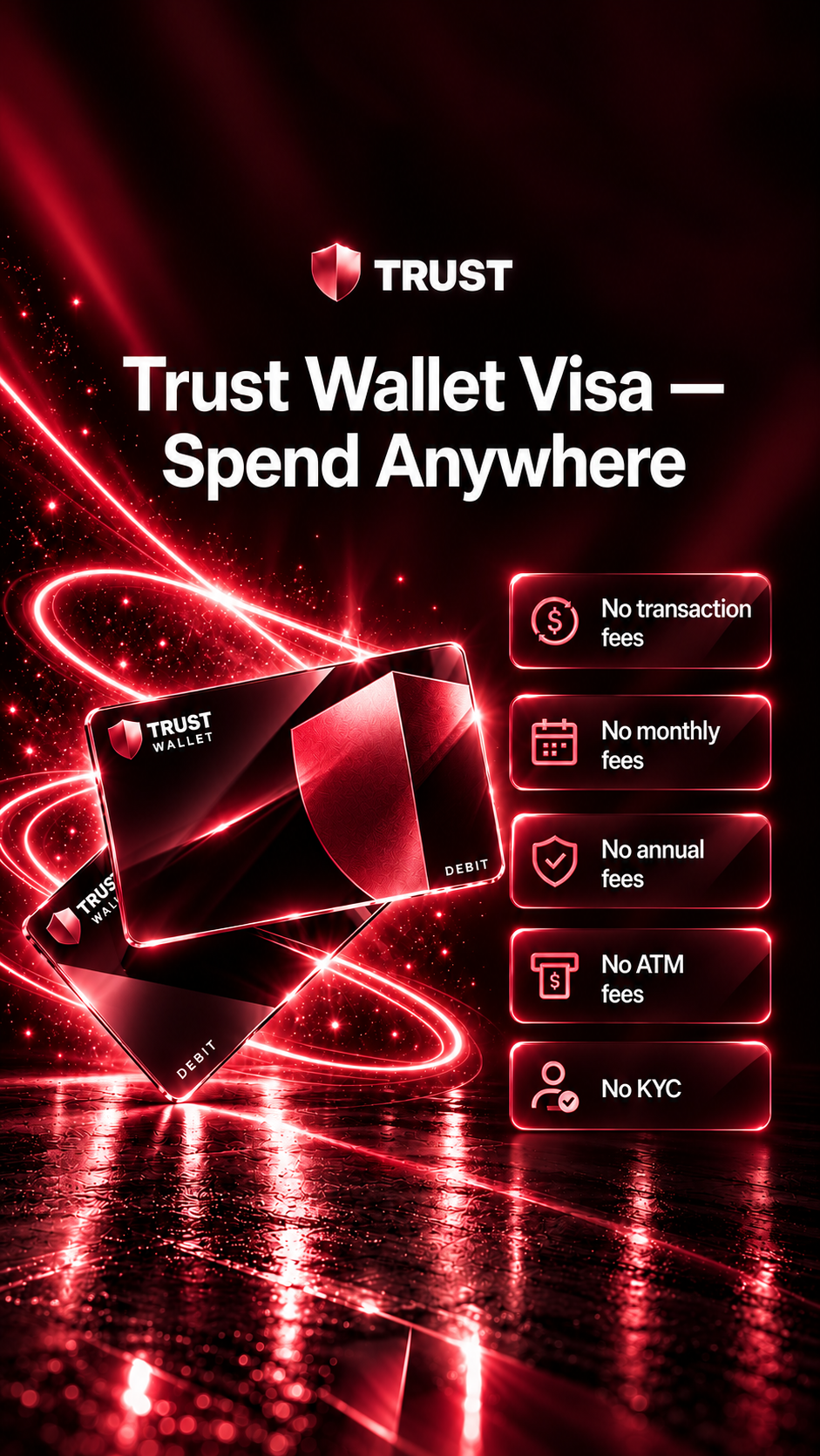My crypto card Facebook ad: Explore a convenient way to make everyday payments.