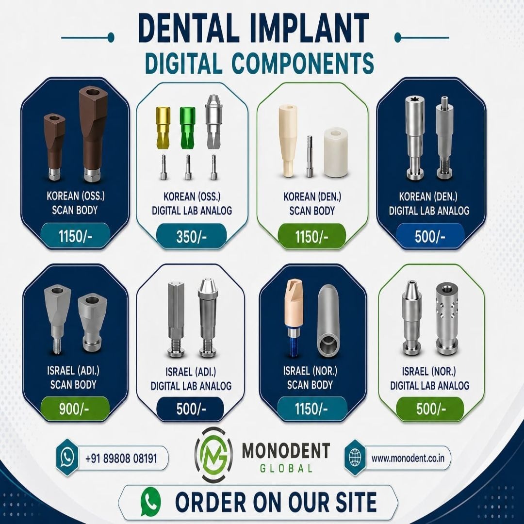 Monodent Facebook ad: Precision Components at Great Prices