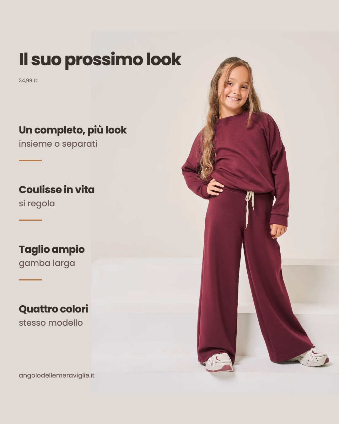L'angolo delle meraviglie Facebook ad: Un completo, più look!