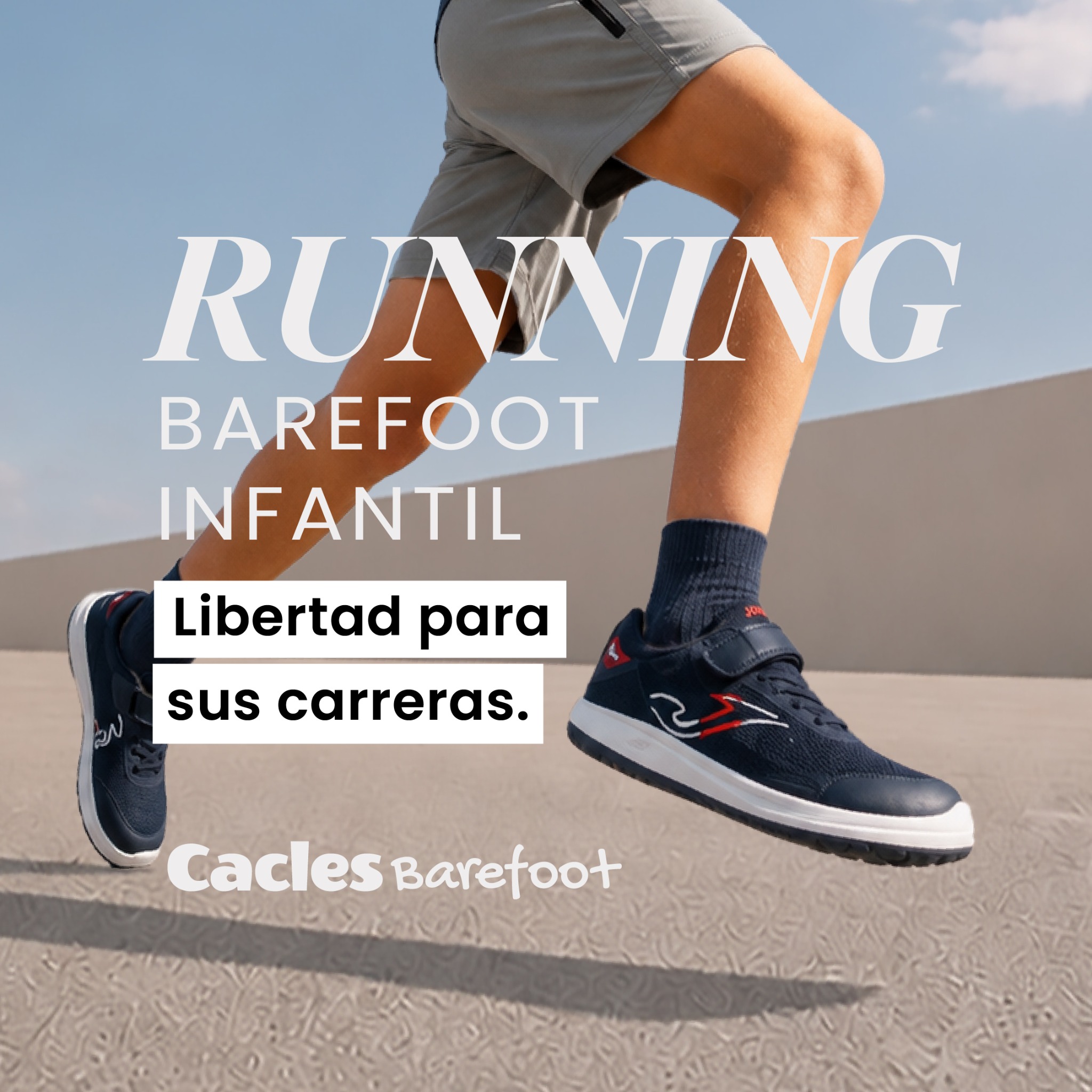 Cacles Barefoot Facebook ad