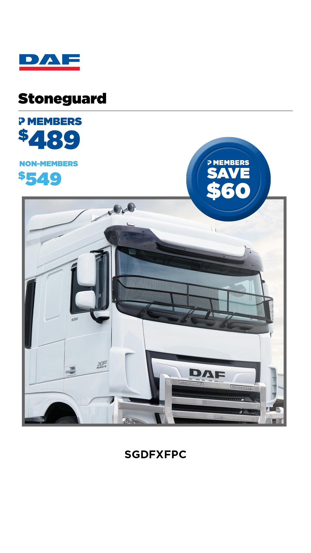PACCAR Parts Australia Facebook ad from Apr 2, 2026