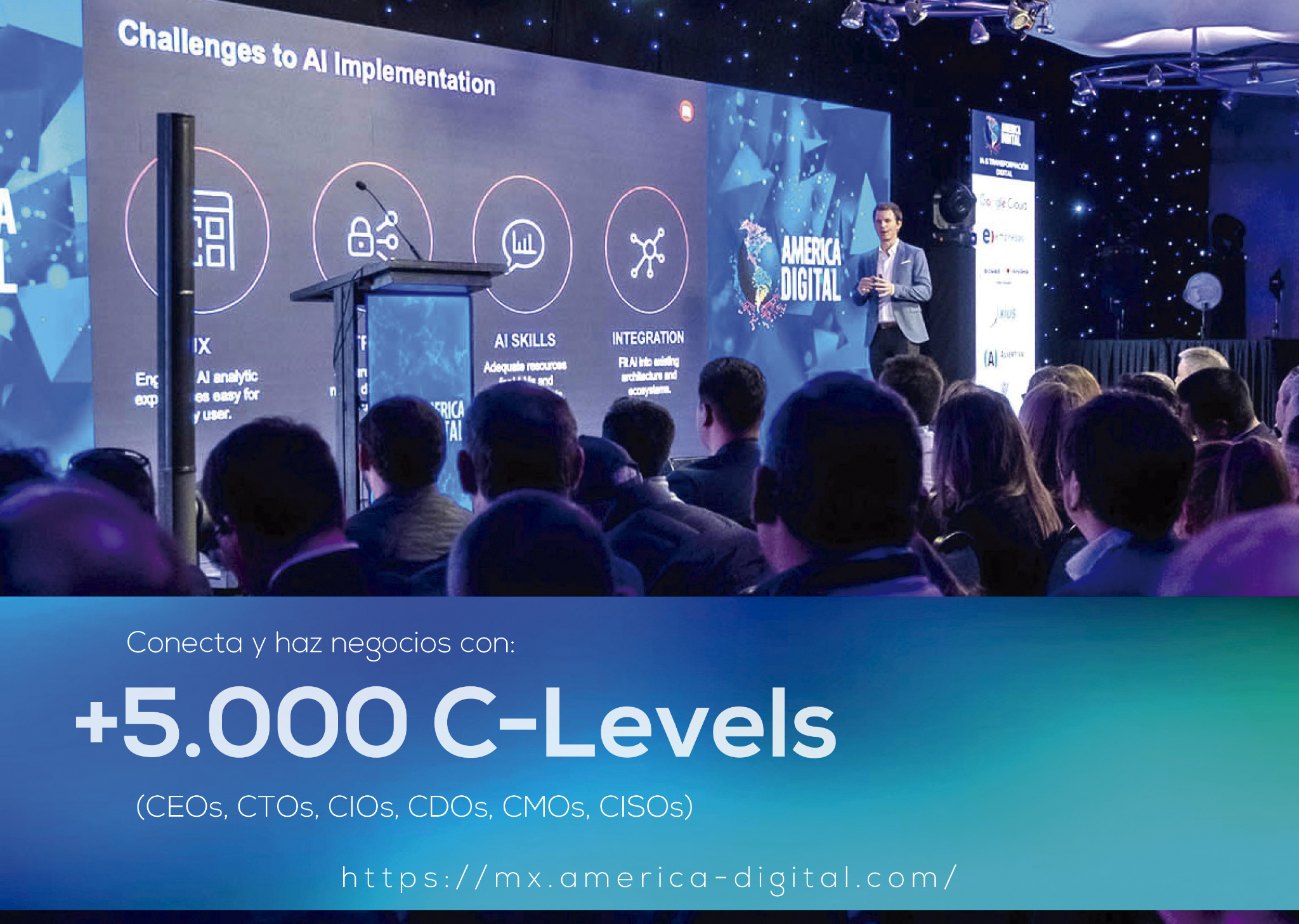 Congreso Tecnología y Negocios America Digital Facebook ad: Asegura tu acceso y lleva tu carrera al siguiente nivel…