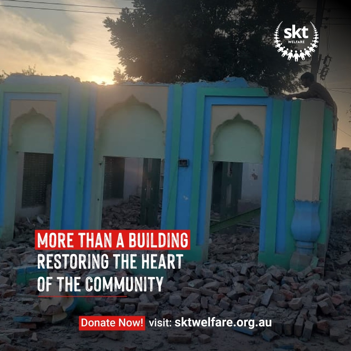 SKT Welfare Australia Facebook ad