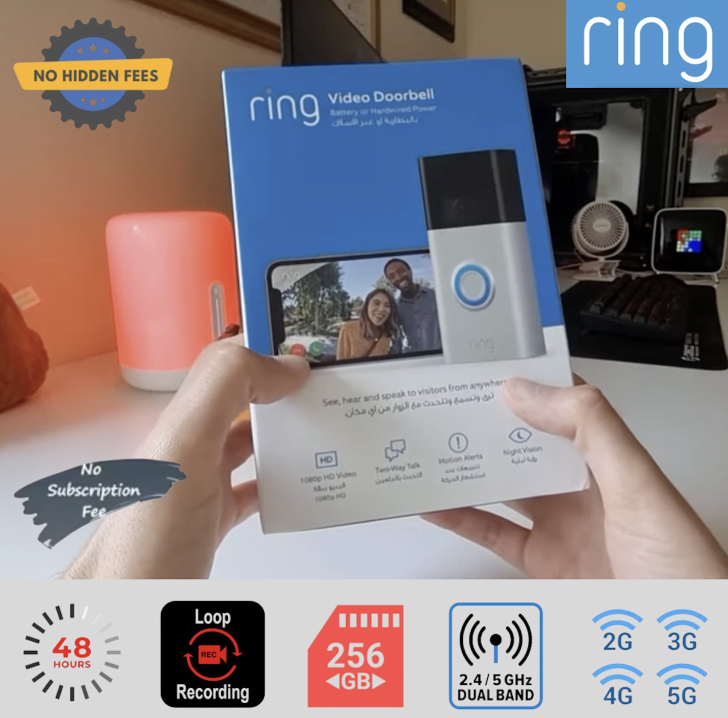 Isla Harris Facebook ad: Upgrade Your Home Security with Our Smart Video…