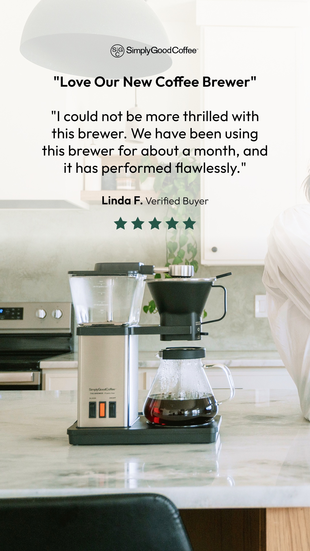 Simply Good Coffee Facebook ad