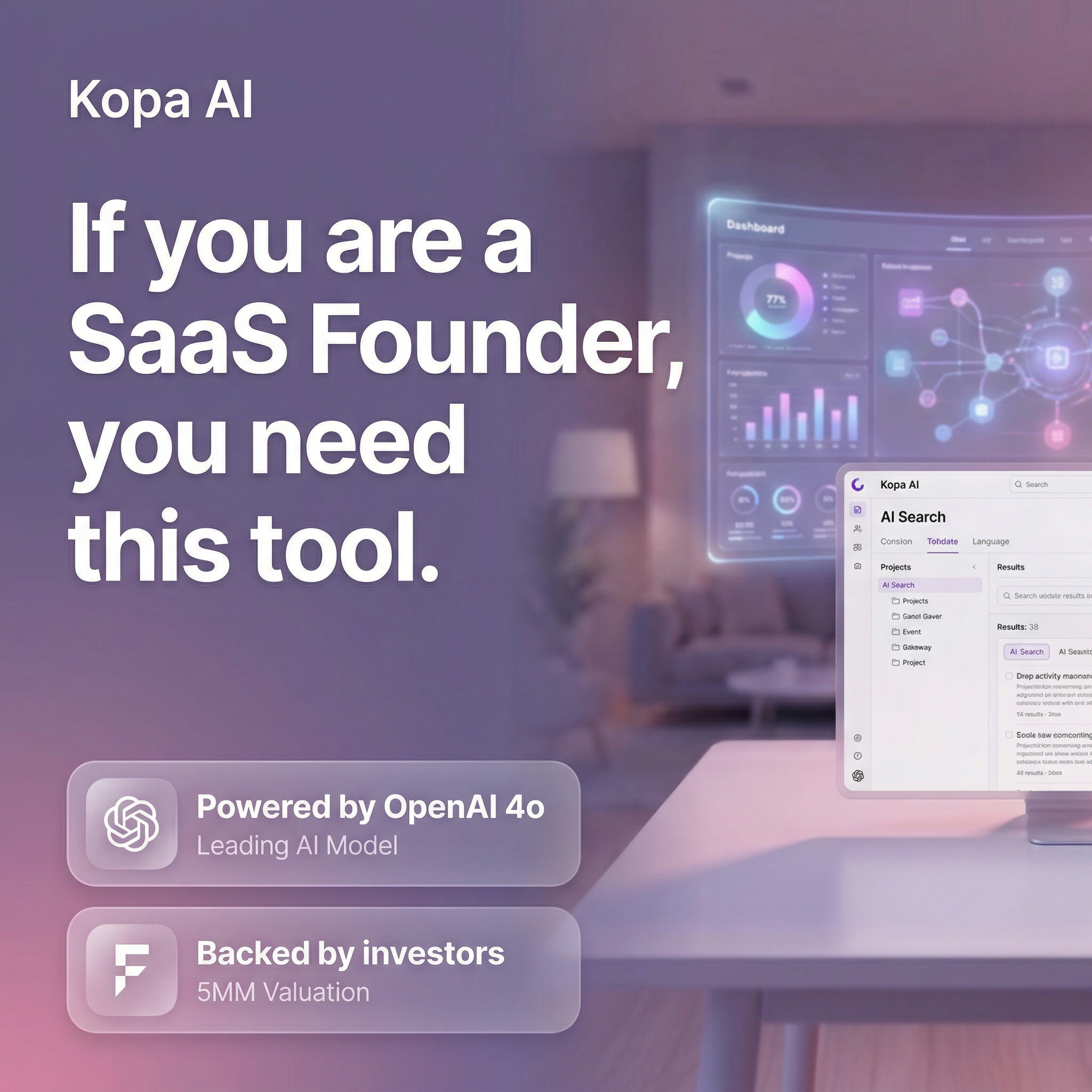 AI tools Facebook ad