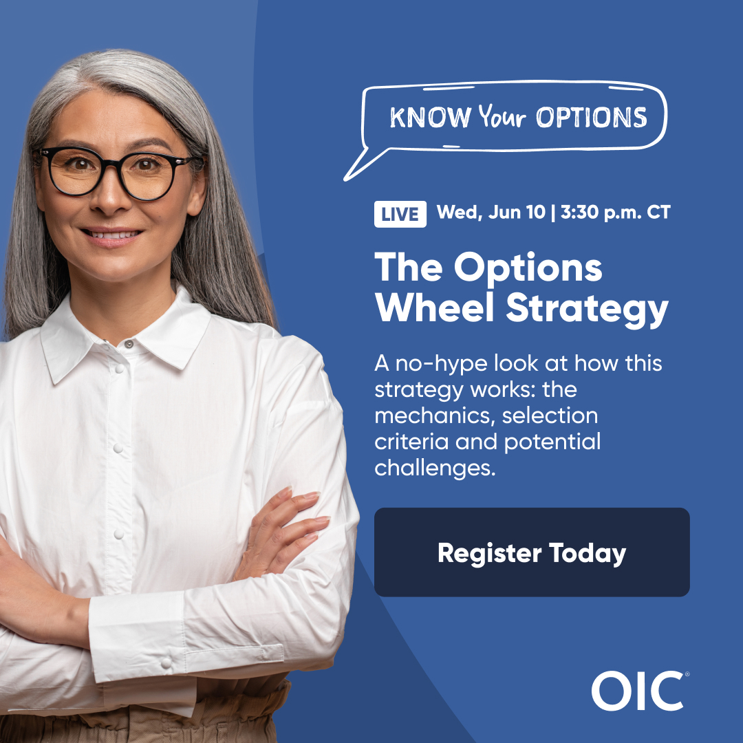 The Options Industry Council (OIC) Facebook ad