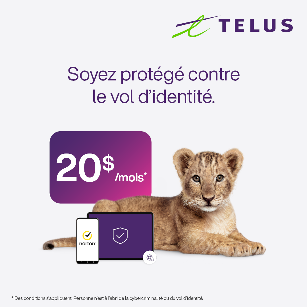 TELUSfr Facebook ad from Jan 6, 2026